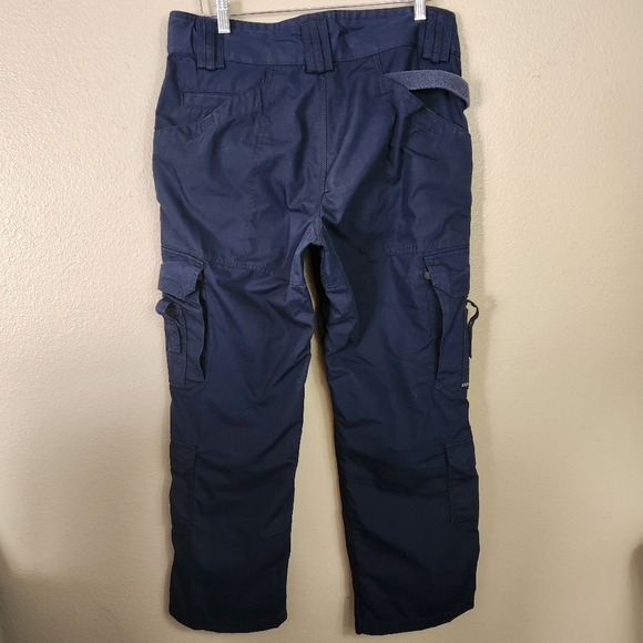 5.11 Tactical Womens Dark Navy Taclite EMS Ripstop Straight Leg Pants-Size 16 - Picture 6 of 12